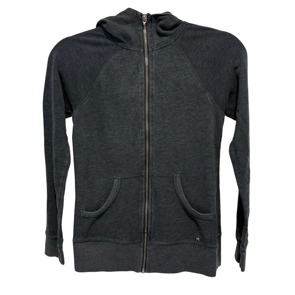 Victoria secret grey angel hoodie full zip size XS with angel wings
